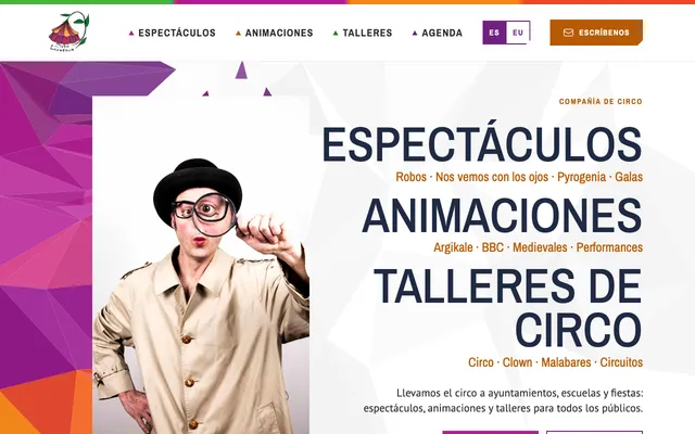 Home page of the Zirkoloretsua website